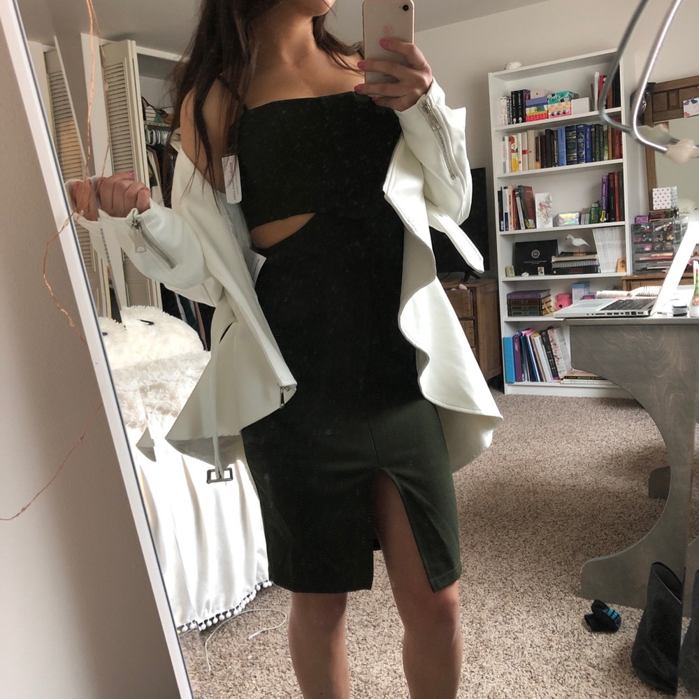 Green dress